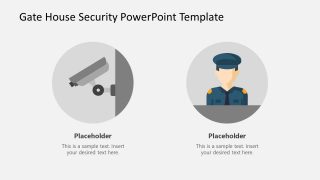 PowerPoint Security Template Digital Security  
