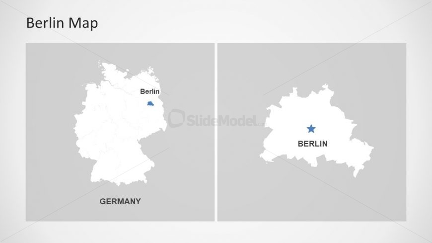 Berlin and Germany Map Template