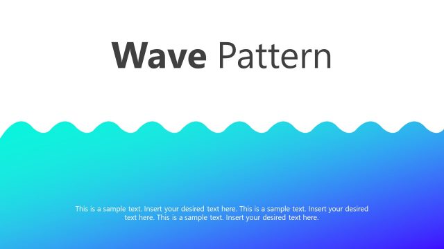 Curves and Waves PowerPoint Background