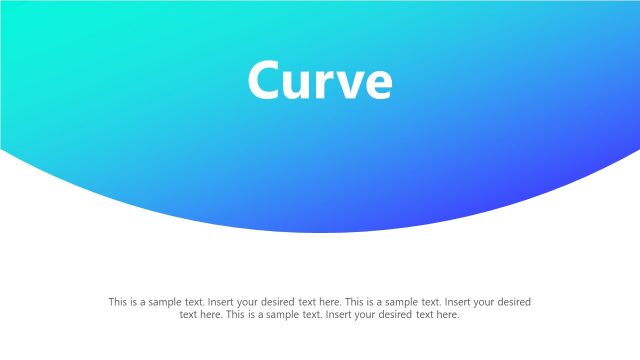 Curve Style PowerPoint background
