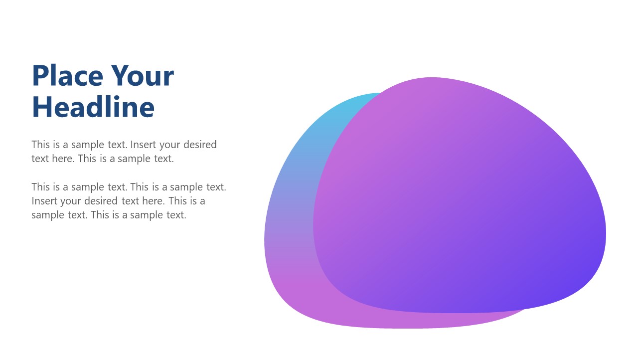 Cutout Oval PowerPoint Gradient 
