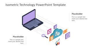 Slide of Isometric Technology PowerPoint