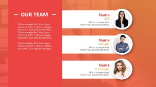 PowerPoint Team Introduction PPT