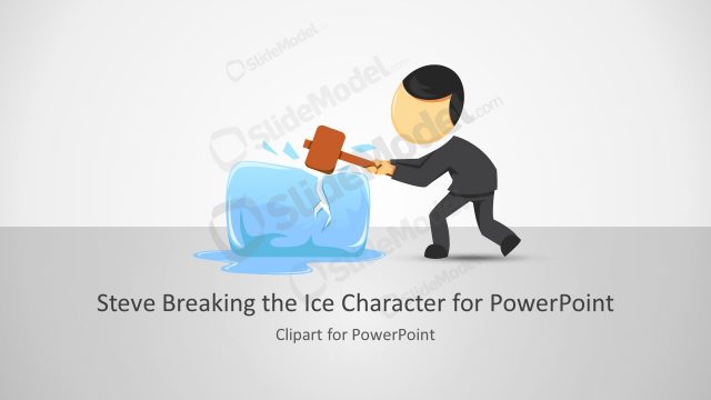 Steve Breaking the Ice Character for PowerPoint