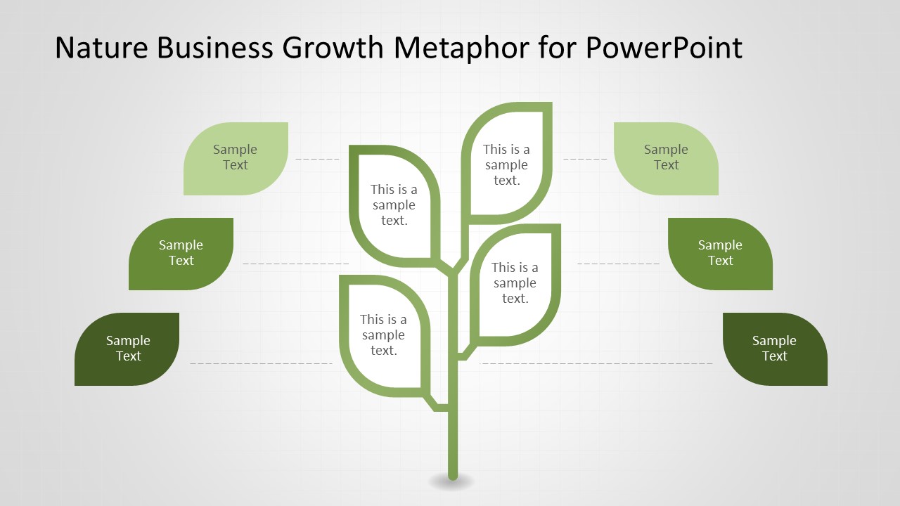 Growth Tree Metaphor PowerPoint Timeline - SlideModel