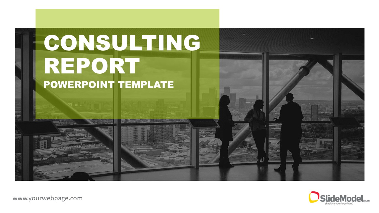 Title Slide for Consultancy Report Template