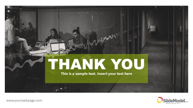 Thank You Slide for Consultancy Report Template