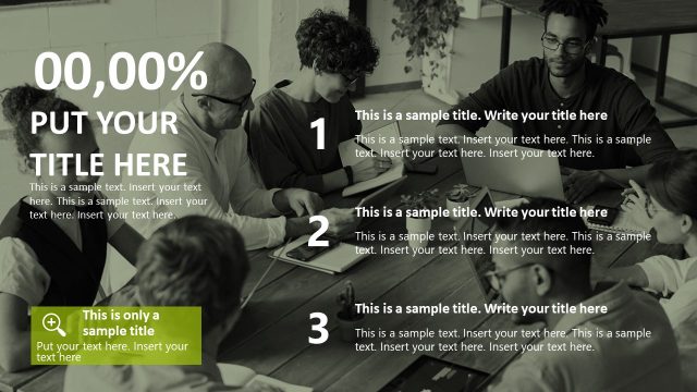 Template Slide with Image Background – Consultancy Presentation Template