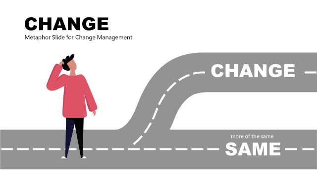 Change Path Roadmap Template Metaphor