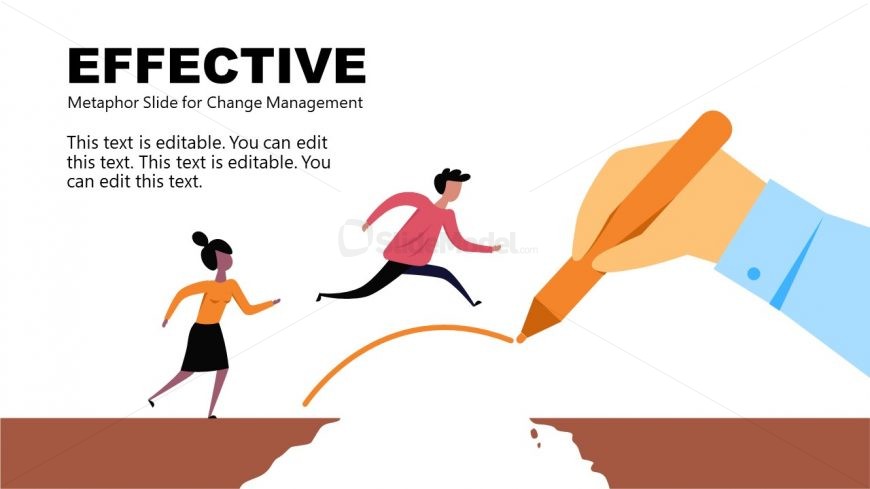PowerPoint Change Management Metaphor Effective 