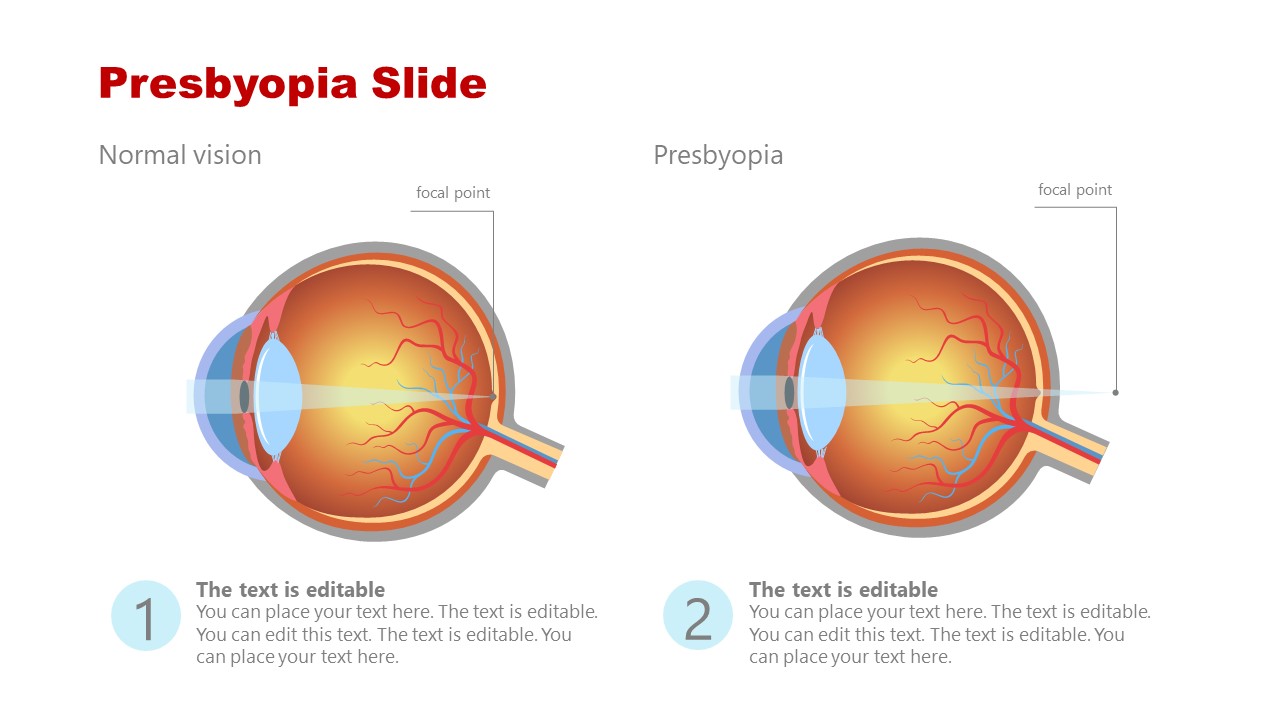 PowerPoint Eye Anatomy Vision Template