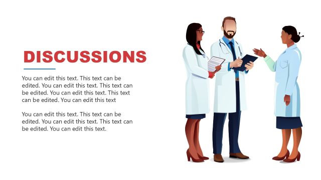 Discussions Slide – Colon Cancer Slide Template