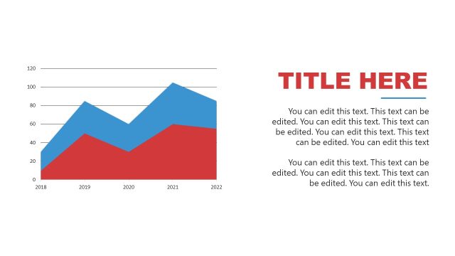 Editable Slide for Area Plot – Weight Management Slide