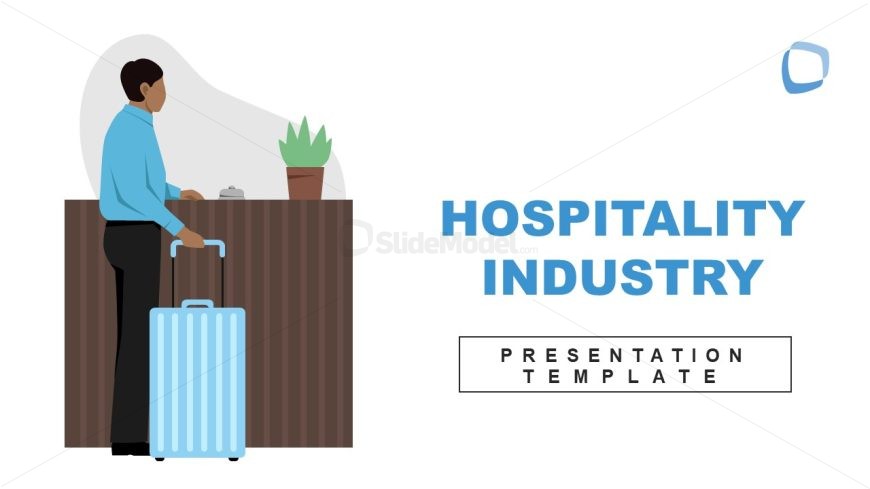 Hospitality Industry Template with Human Illustration