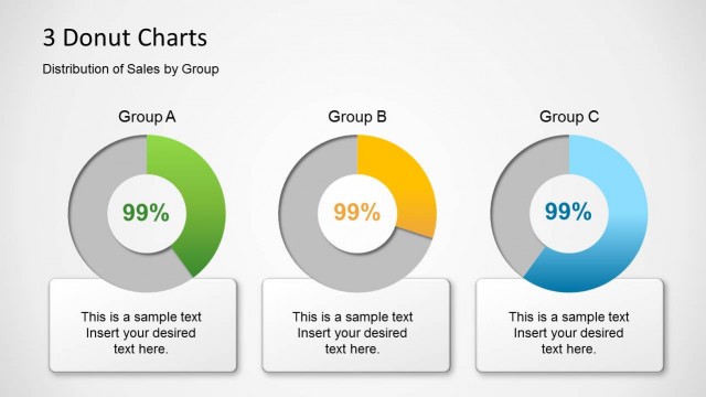 Donut Chart Template for PowerPoint