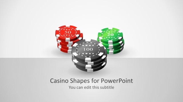 Casino Shapes for PowerPoint
