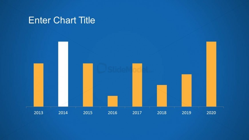 Minimalistic Bar Chart PowerPoint Slide Design