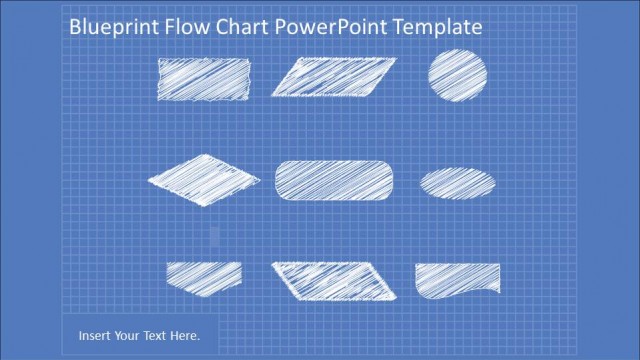 Hand Draw PowerPoint Flowchart Elements