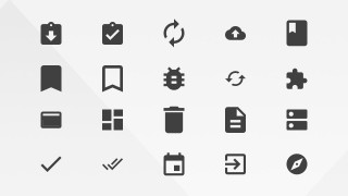 Google's Materials Resources Action PowerPoint Icons