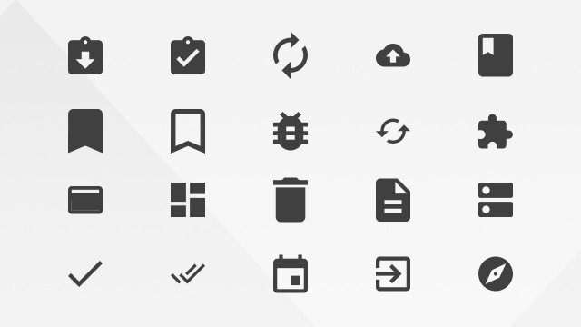 Action Icons for PowerPoint from Google Materials Resources