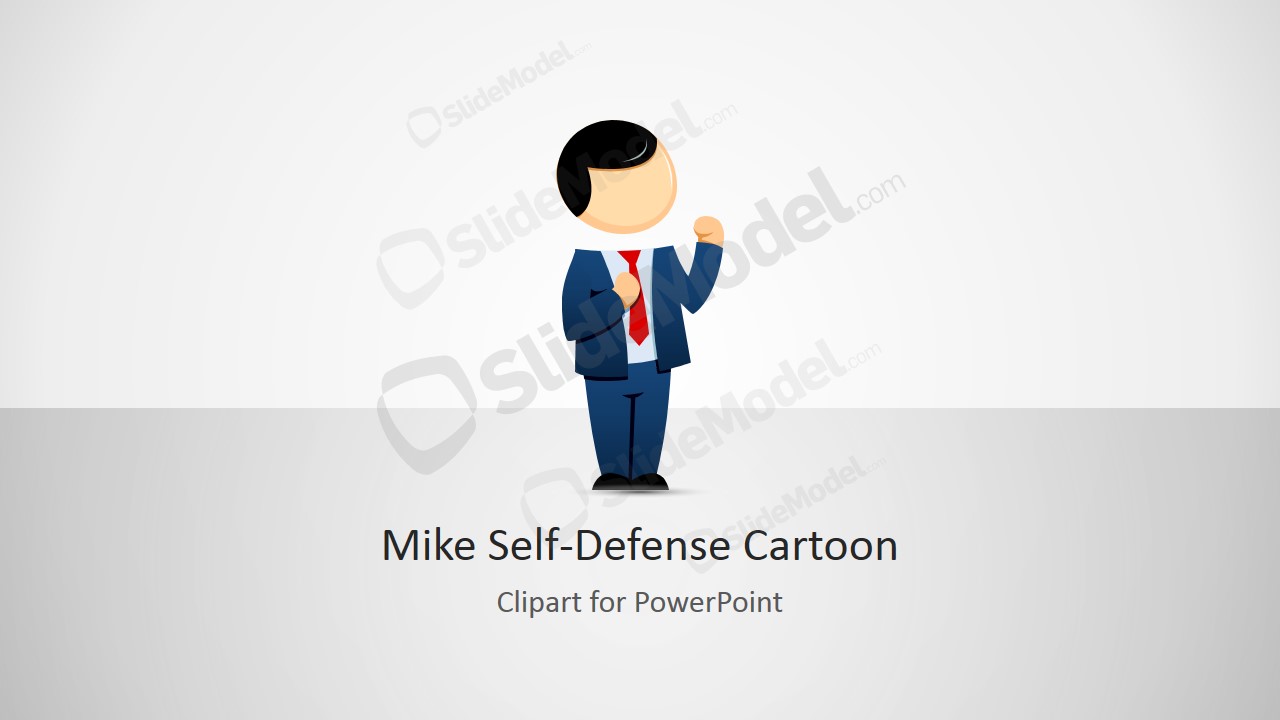 Mike Male Cartoon Personal Defense Clipart