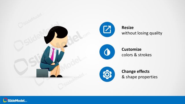 PPT Clipart of Jane Cartoon for Presentation