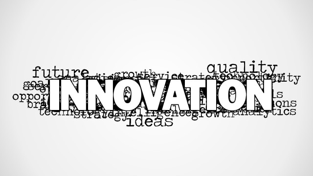 Innovation Word Cloud Picture for PowerPoint