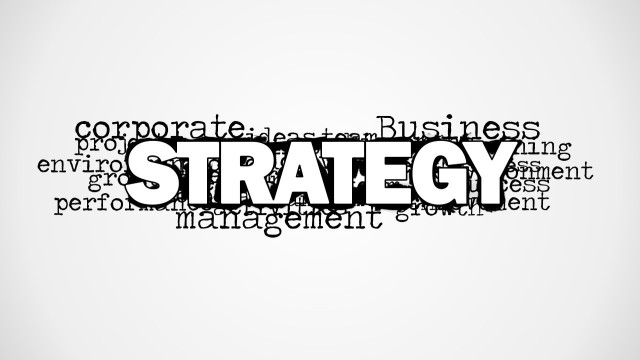 Strategy Word Cloud Picture for PowerPoint