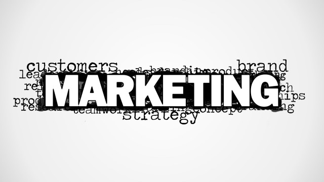 Marketing Word Cloud Picture for PowerPoint