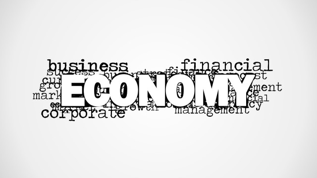 Economy Word Cloud Picture for PowerPoint