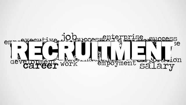 Recruitment Word Cloud Picture for PowerPoint