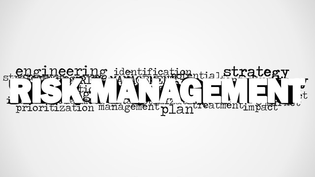 Risk Management Word Cloud Picture for PowerPoint
