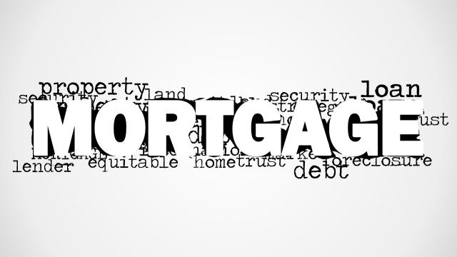 Mortgage Word Cloud Picture for PowerPoint