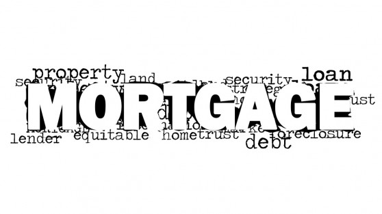 Mortgage Word Cloud White Background Image