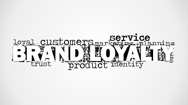 Brand Loyalty Word Cloud Picture for PowerPoint