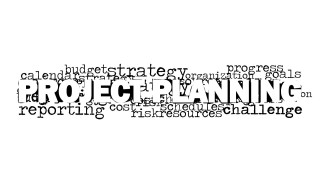 Word Cloud Project Planning Picture