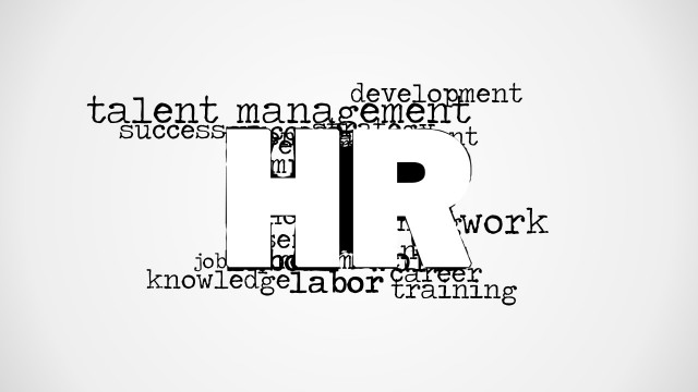 HR Word Cloud Picture for PowerPoint