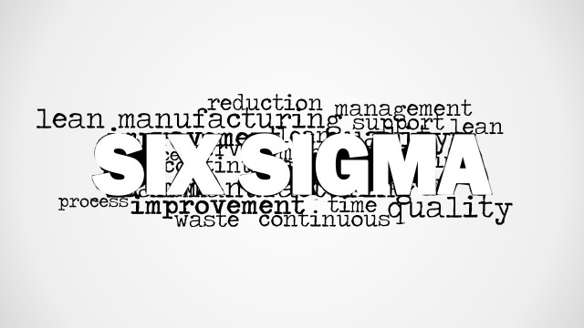 Six Sigma Word Cloud Picture for PowerPoint