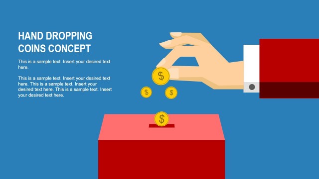 Savings Concept PowerPoint Shapes
