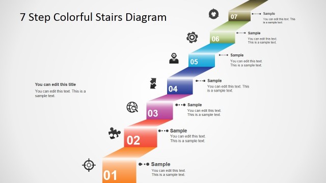8331-01-7-steps-colorful-stairs-diagram-powerpoint-16×9-1