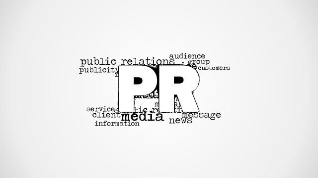 PR Word Cloud Picture for PowerPoint