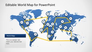 PowerPoint Template Worldmap