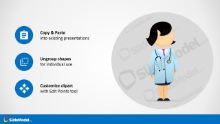 PPT Cartoon Female Doctor Jane