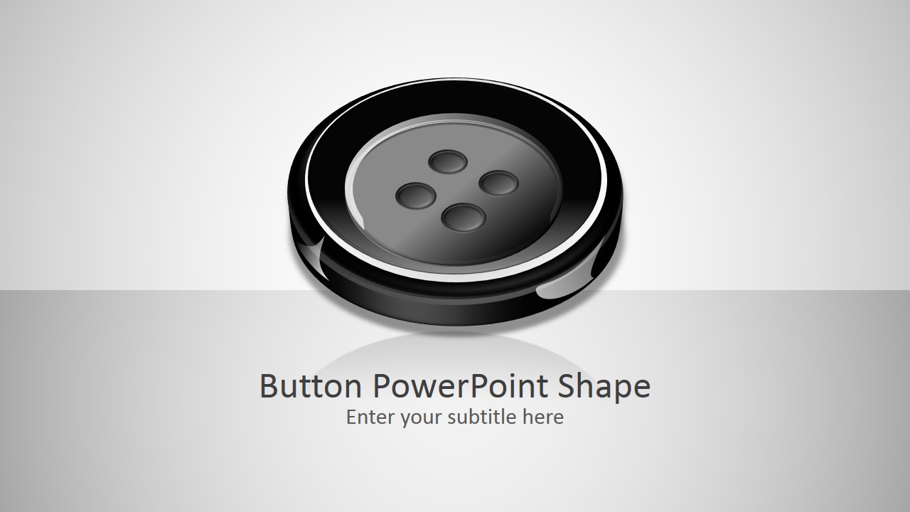 PPT 3D Button Shapes