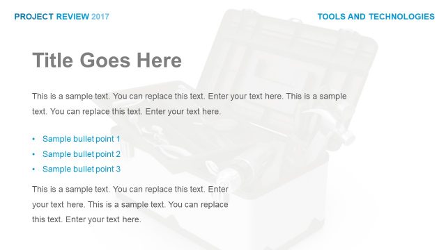 Tools and Technology Presentation Slide