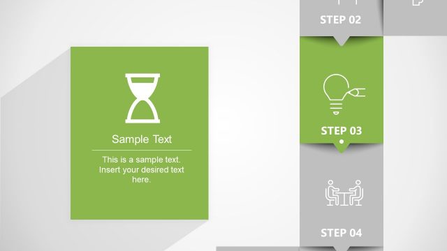 Editable Animated Milestones PowerPoint
