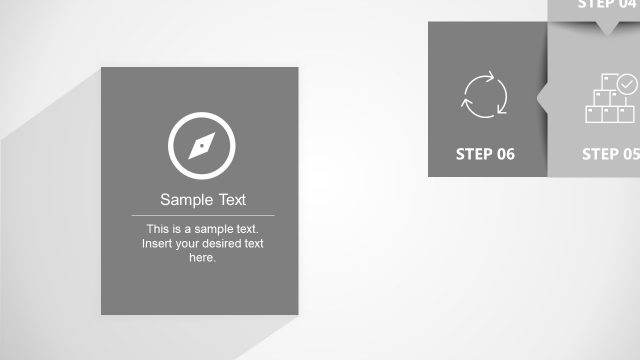 Square Milestones Timeline Roadmap Template