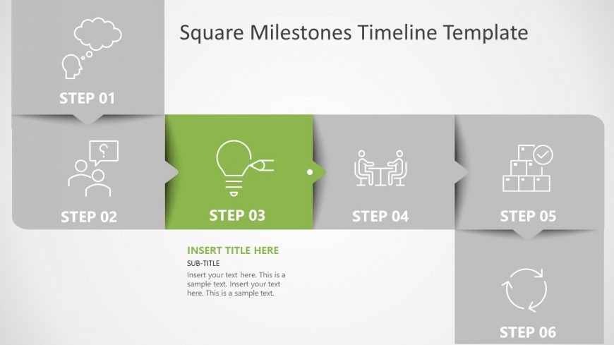 Timeline Roadmap Template Diagram
