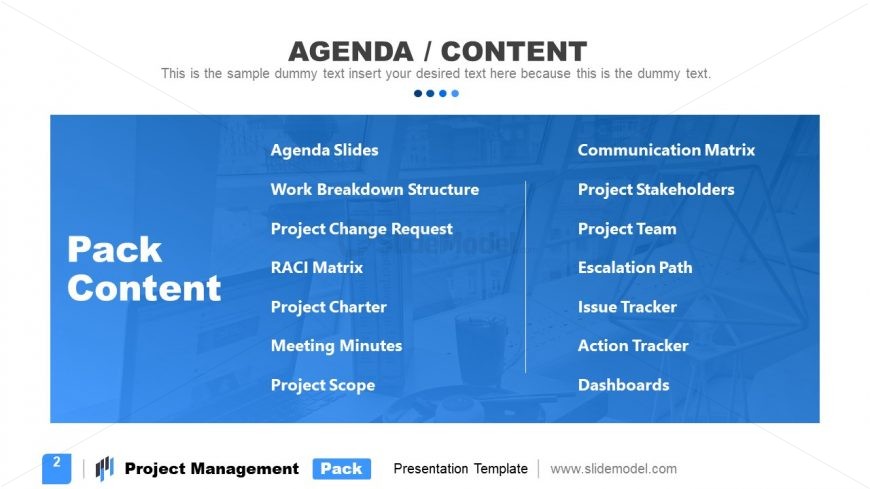 PowerPoint Project Management Pack 