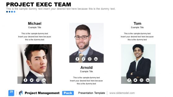 Project Management Team PowerPoint